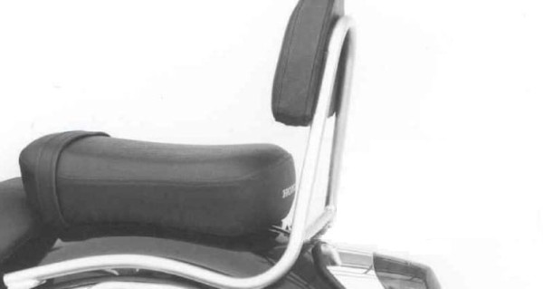 Sissybar ohne Gepäckträger chrom für Honda VT 750 C2 (97-03) Hepco & Becker