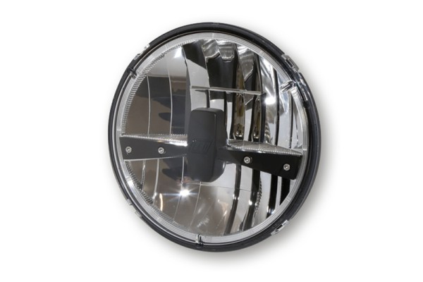 HIGHSIDER pro 7 Zoll Hauptscheinwerfereinsatz Typ 3 LED Schwarz E-Geprüft