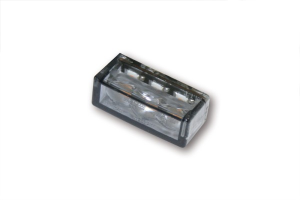 HIGHSIDER Smart Cube-H LED Blinker-Modul Linse Rauchgrau (Paar), Vorn & Hinten