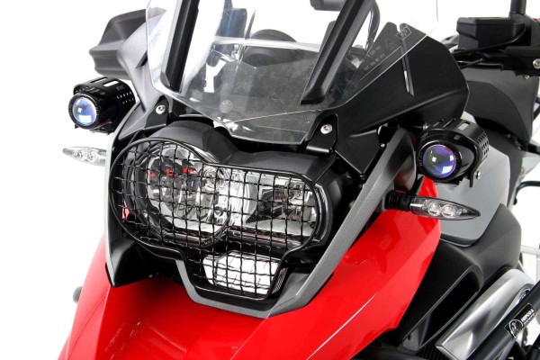 Lampenschutzgitter schwarz für BMW R 1200 GS LC (2013) Hepco & Becker
