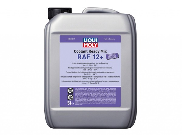 Liqui Moly Kühlflüssigkeit, Coolant Ready Mix RAF 12+, 5 l
