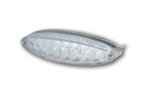 HIGHSIDER smart Number1 LED Mini Rücklicht Klar Mit Kennzeichenbeleuchtung (1Stck)
