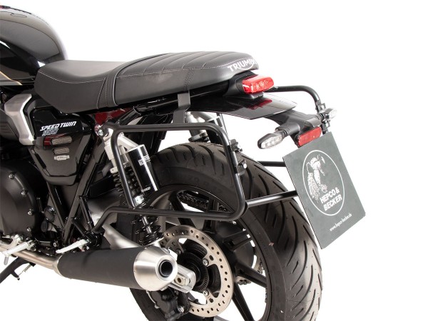Seitenkofferträger festverschraubt schwarz für Triumph Speed Twin 900 (25-) Hepco & Becker