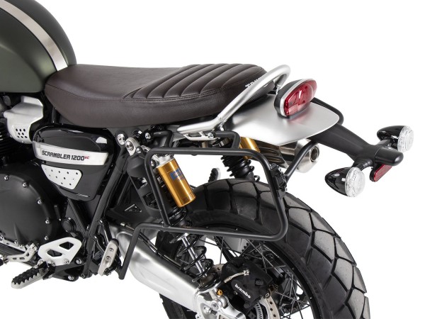 Seitenkofferträger festverschraubt links schwarz für Triumph Scrambler 1200 XE (24- ) Hepco & Becker