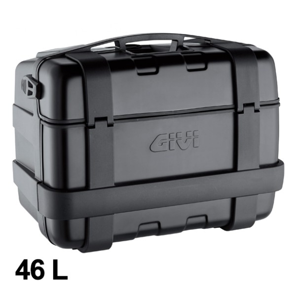 Trekker 46 Liter MONOKEY Koffer mit Alu Cover schwarz Givi