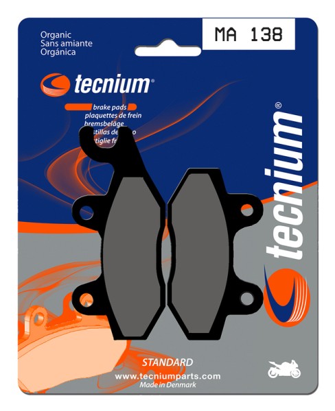 Tecnium Street Organische Bremsbeläge - MA138