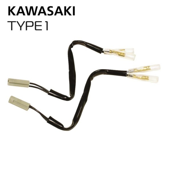 Oxford Blinker Adapterkabel - Kawasaki Type 1