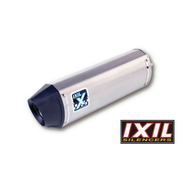 IXIL HEXOVAL XTREM Evolution Endtopf Honda CBR 1100 XX /CB 1100 SF, Edelstahl silber, Paar