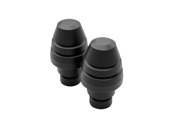 Lenkerendgewicht schwarz Alu für Aprilia RSV4 / Tuono V4 1100 (25-)