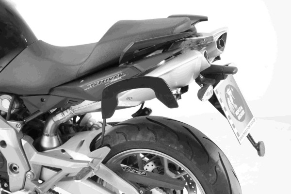 C-Bow Seitenträger schwarz für Aprilia SL 750 Shiver (Bj.07-09)/ GT (Bj.09-16) Hepco & Becker