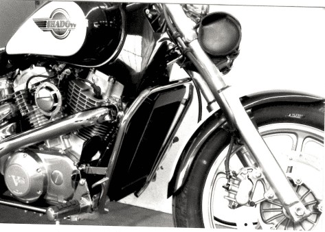 Motorschutzbügel chrom für Honda VT 1100 C (87-93) Hepco & Becker