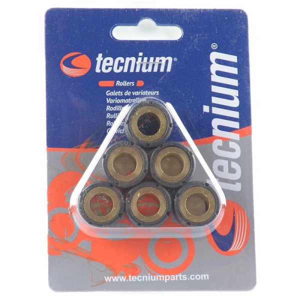 Tecnium Satz Variomatrollen 19x15mm 5,5gr - 6 teilig