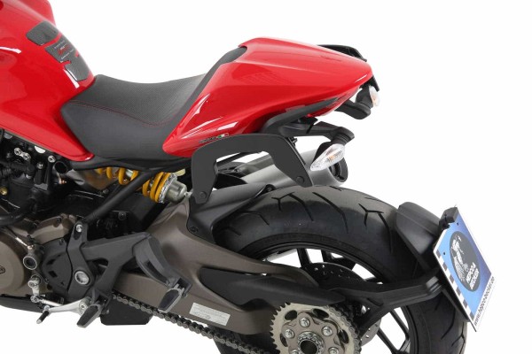 C-Bow Seitenträger schwarz für Ducati Monster 1200 /S (13-16) Hepco & Becker