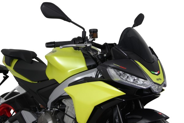 MRA Racingscheibe "R" schwarz Aprilia Tuono 660 / V4 Factory (21-)