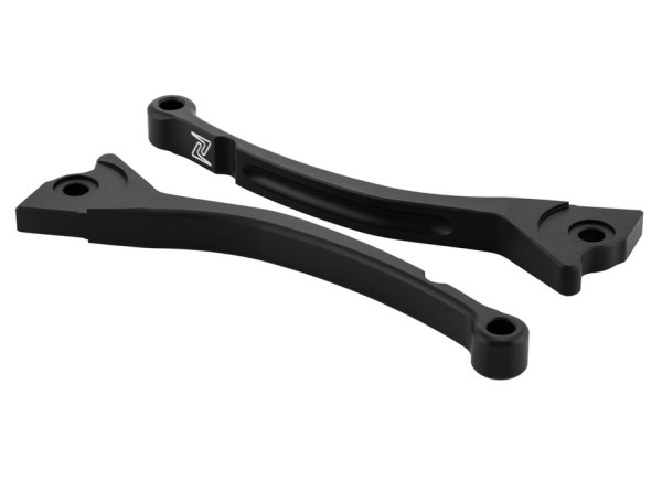 Sporthebel Set Bremse ZELIONI für Vespa, rechts und links, schwarz matt