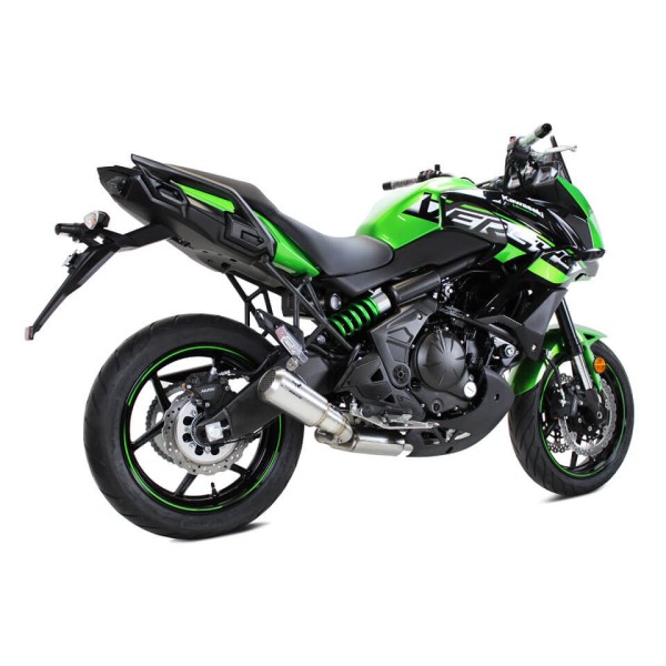 IXRACE MK2 Komplettanlage Kawasaki Versys 650, Edelstahl, E-geprüft, Euro4