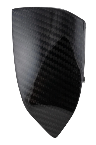 Endstück Unterboden rechts für Vespa Primavera/​Sprint 50-150ccm 2T/​4T AC, Carbon