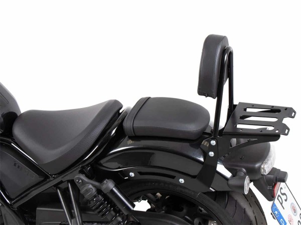 Sissybar schwarz mit Gepäckträger für Honda CMX 1100 Rebel /DCT /SE (25-) Hepco & Becker