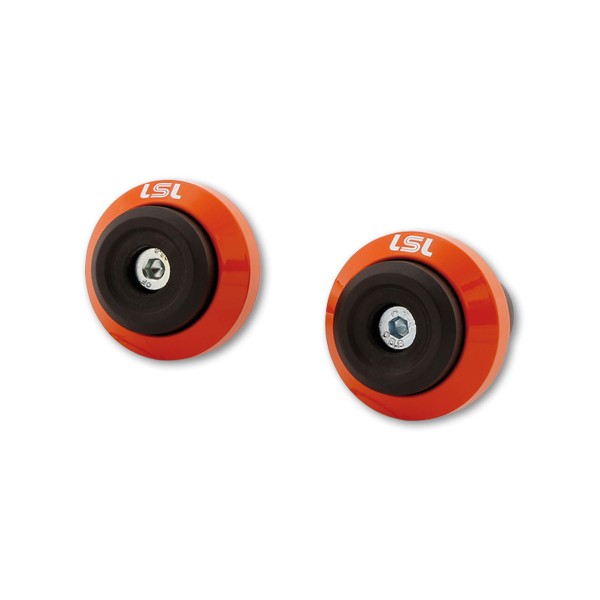 LSL Achs Ball GONIA für diverse Ducati, orange, vorn