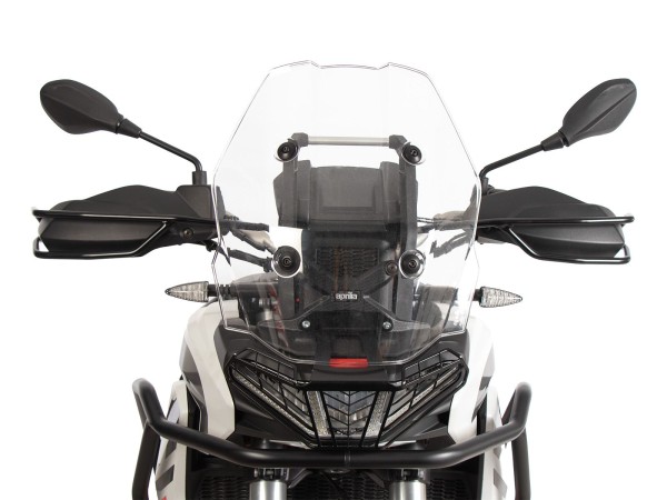 Griffschutz Set schwarz für Aprilia Tuareg 660 (25-) Hepco & Becker