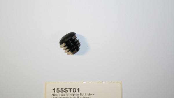 LSL Lenkrohrstopfen, schwarz