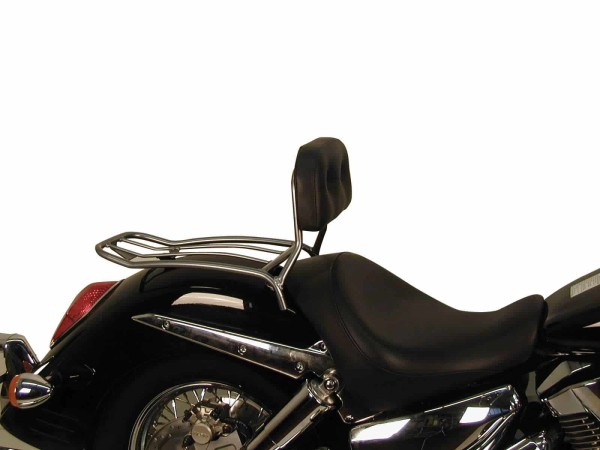 Solorack mit Rückenlehne chrom für Honda VTX 1300 (03-07) Hepco & Becker