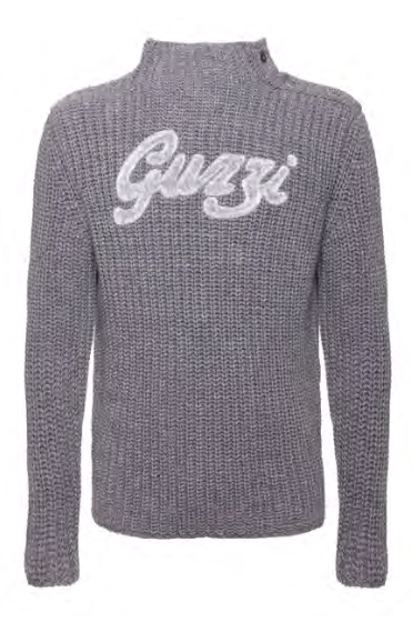 Moto Guzzi Pullover Historisch grau