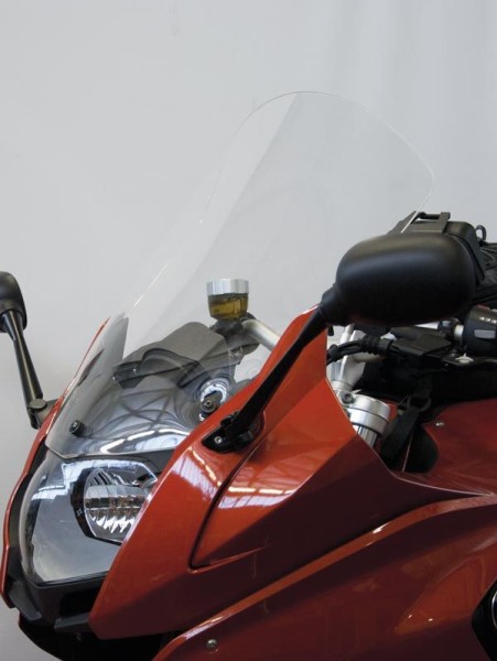 Vergrößertes Windschild Originaltyp auf Originalhalterungen für BMW F 800 GT (12-19), rauchgrau