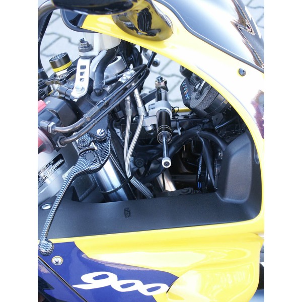 LSL Lenkungsdämpfer Kit mit Teilegutachten für Honda CBR900RR, 1992-1997, titan