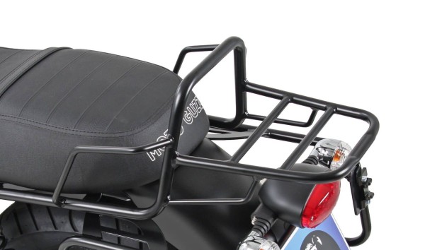 Rohrgepäckbrücke Topcase-Träger Schwarz für Moto Guzzi V7 II Scrambler / Stornello (15-16)