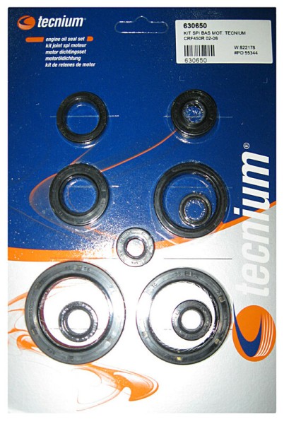 Tecnium Satz Motor-Simmerringe