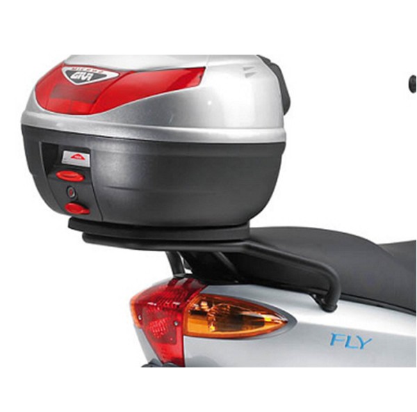 Givi Topcase-Träger schwarz für Monolock Koffer für Derbi 50 / 125 Boulevard /Piaggio FLY 50-125
