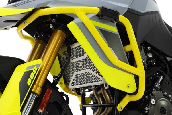 Sturzbügel gelb aus Aluminium für Suzuki V-Strom 800 DE (23-)