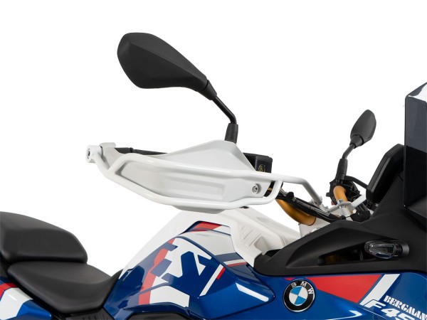Griffschutz Set weiß für BMW F 450 GS (25-) Hepco & Becker