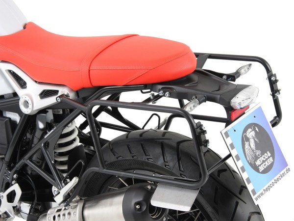 Seitenkofferträger festverschraubt schwarz für BMW R nineT (14-16) Hepco & Becker